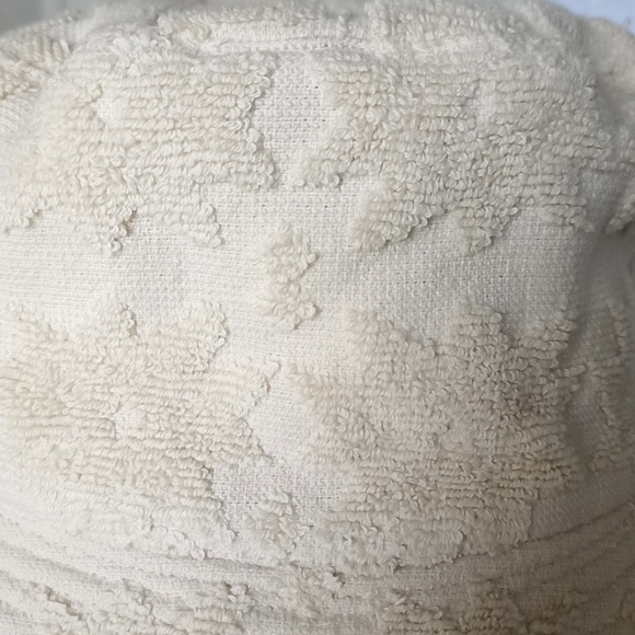 NEW Unique POOLSIDE Ivory/Light Tan Terry Bucket Hat - Picture 5 of 7